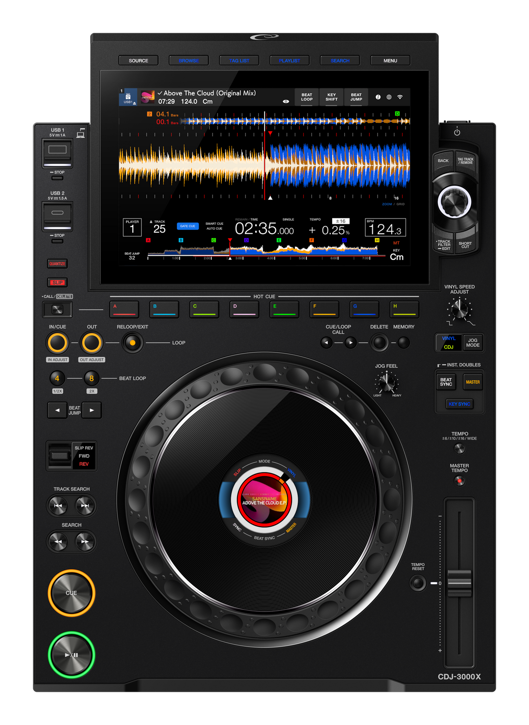 AlphaTheta CDJ-3000X & DJM-A9-pakke