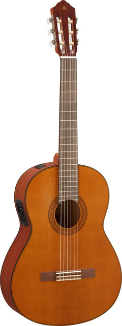 Yamaha CGX122MC klassisk spansk gitar (Cedar Natural)