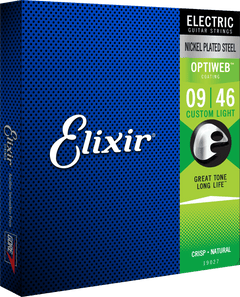 Elixir Optiweb gitarstrenger (tilpasset lys, 09-46)
