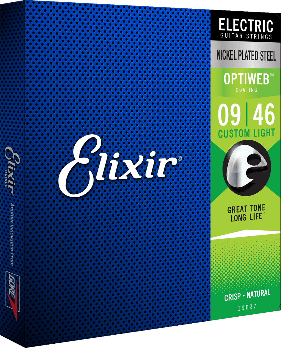 Elixir Optiweb gitarstrenger (tilpasset lys, 09-46)