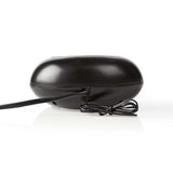 Klokkeradio med vekkerklokke (oval)