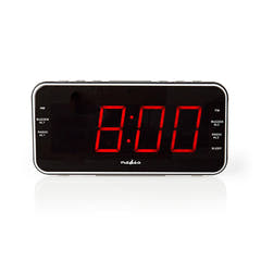 Klokkeradio med vekkerklokke
