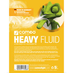 Cameo HEAVY FLUID 5 L - tåkevæske med svært høy densitet og svært lang standtid 5 L
