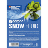 Cameo SNOW FLUID 5 L - spesialvæske til snømaskiner for produksjon av skum 5 L