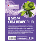 Cameo XTRA HEAVY FLUID 10 L - tåkevæske med svært høy densitet og ekstremt lang hengtid 10 L