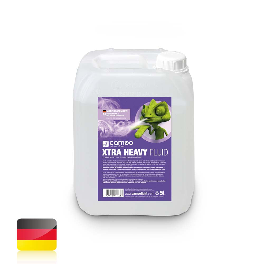 Cameo XTRA HEAVY FLUID 5L - tåkevæske med svært høy densitet og ekstremt lang standtid 5 L