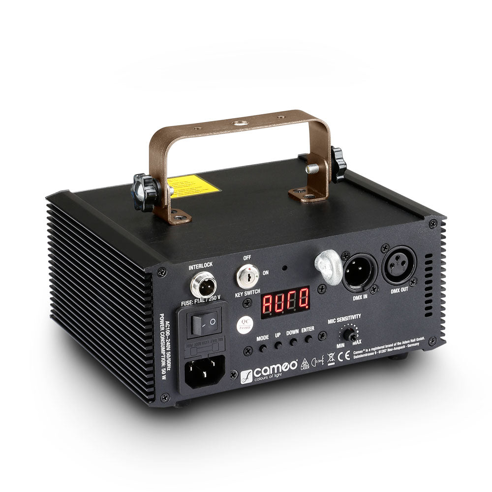 Cameo WOOKIE 200 RGY - Animasjonslaser 200 mW RGY