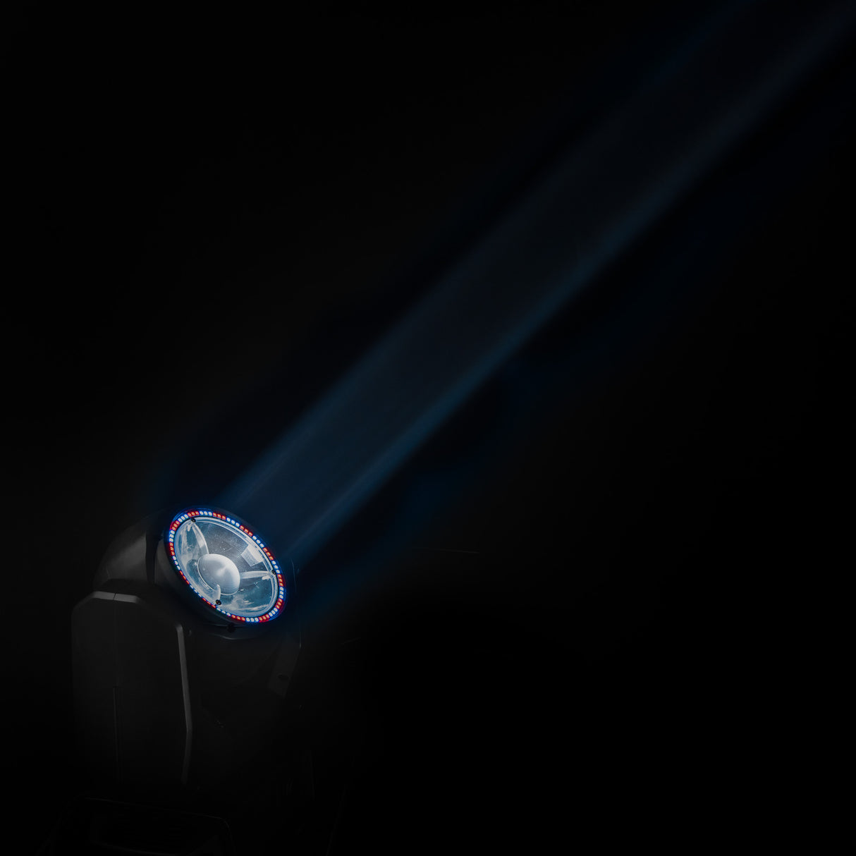 Cameo MOVO BEAM 200 - Beam moving head med endeløs rotasjon og LED-ring