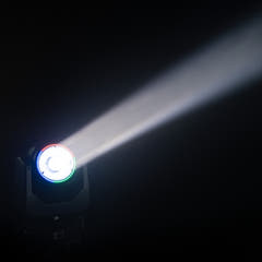 Cameo MOVO BEAM 200 - Beam moving head med endeløs rotasjon og LED-ring