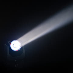 Cameo MOVO BEAM 200 - Beam moving head med endeløs rotasjon og LED-ring