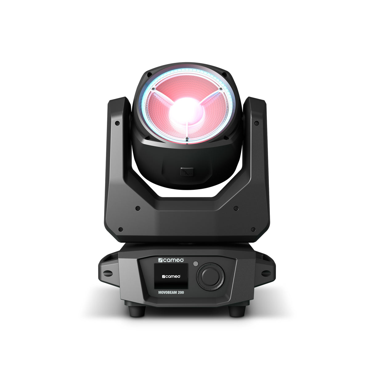 Cameo MOVO BEAM 200 - Beam moving head med endeløs rotasjon og LED-ring