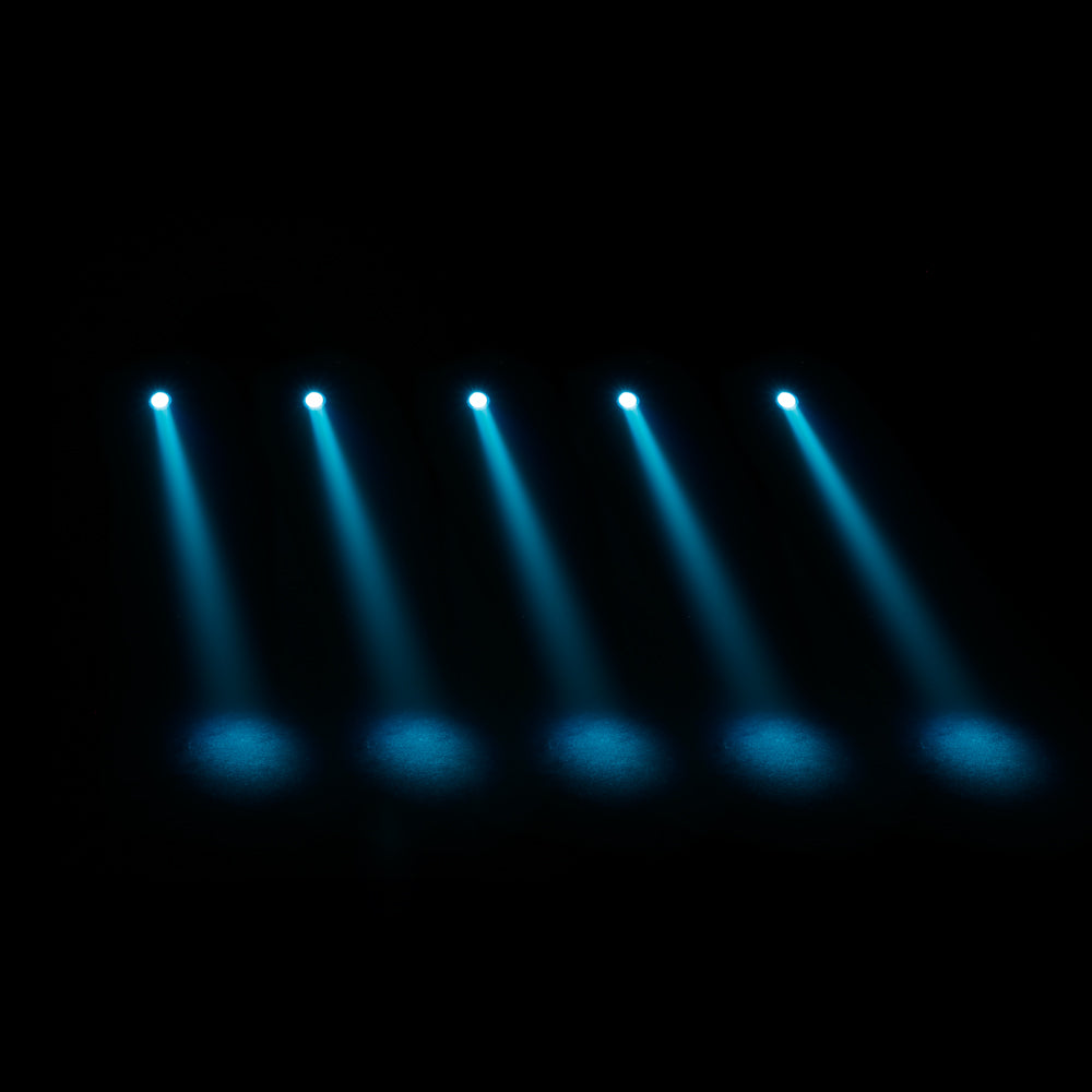 Cameo Q-SPOT 15 RGBW WH - Kompakt spotlys med 15W RGBW LED i hvitt kabinett