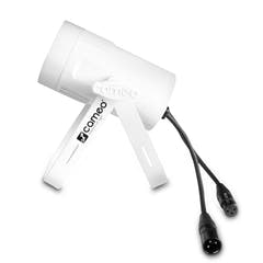 Cameo Q-SPOT 15 RGBW WH - Kompakt spotlys med 15W RGBW LED i hvitt kabinett
