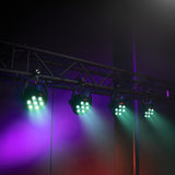 Cameo ROOT® PAR 4 WH SET 1 - Sett inkl. 4 x CLROOTPAR4WH inkl. IR-fjernkontroll (CLPFLAT1REMOTE)