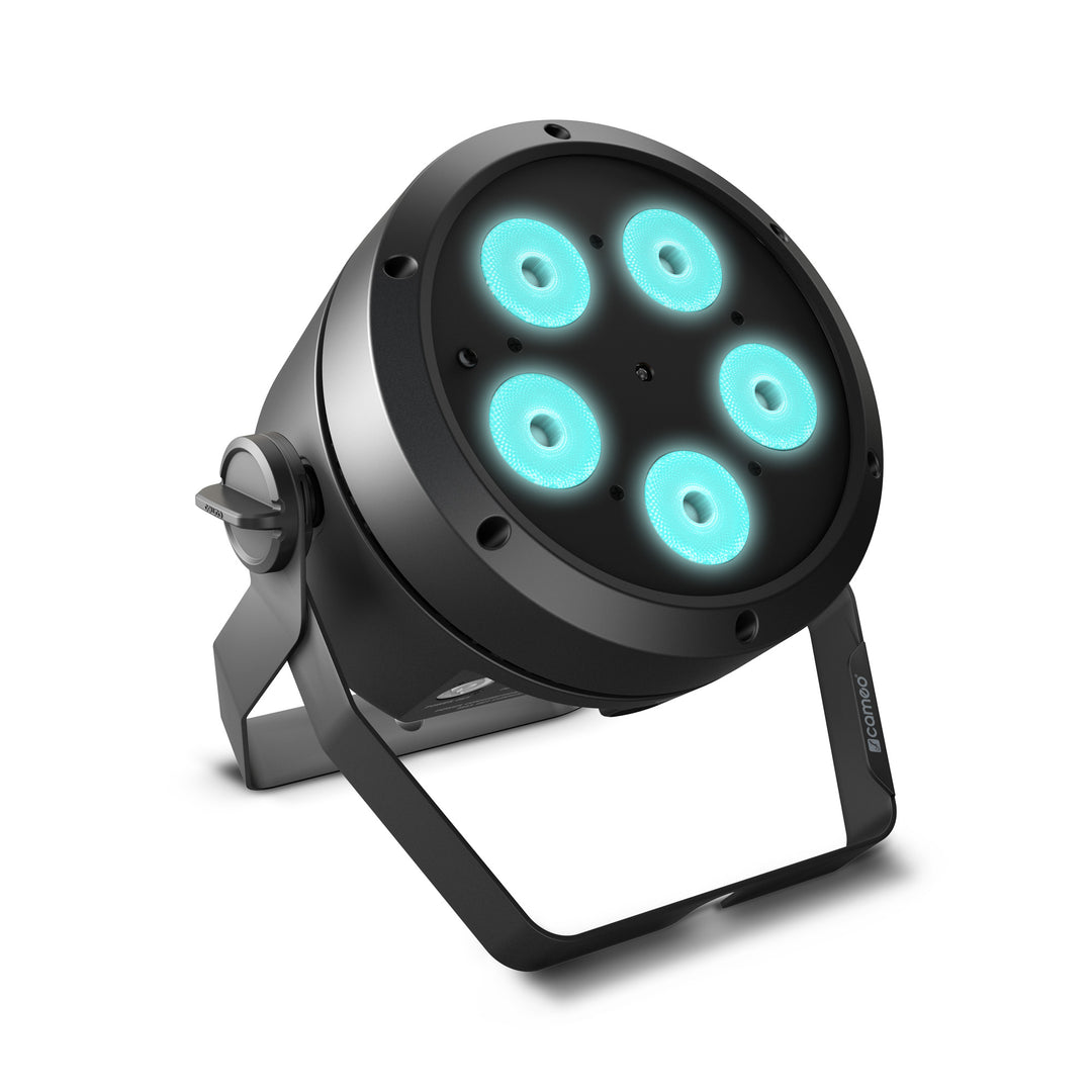 Cameo ROOT® PAR BATTERY - 5 × 4 W batteridrevet RGBW LED PAR-spotlight