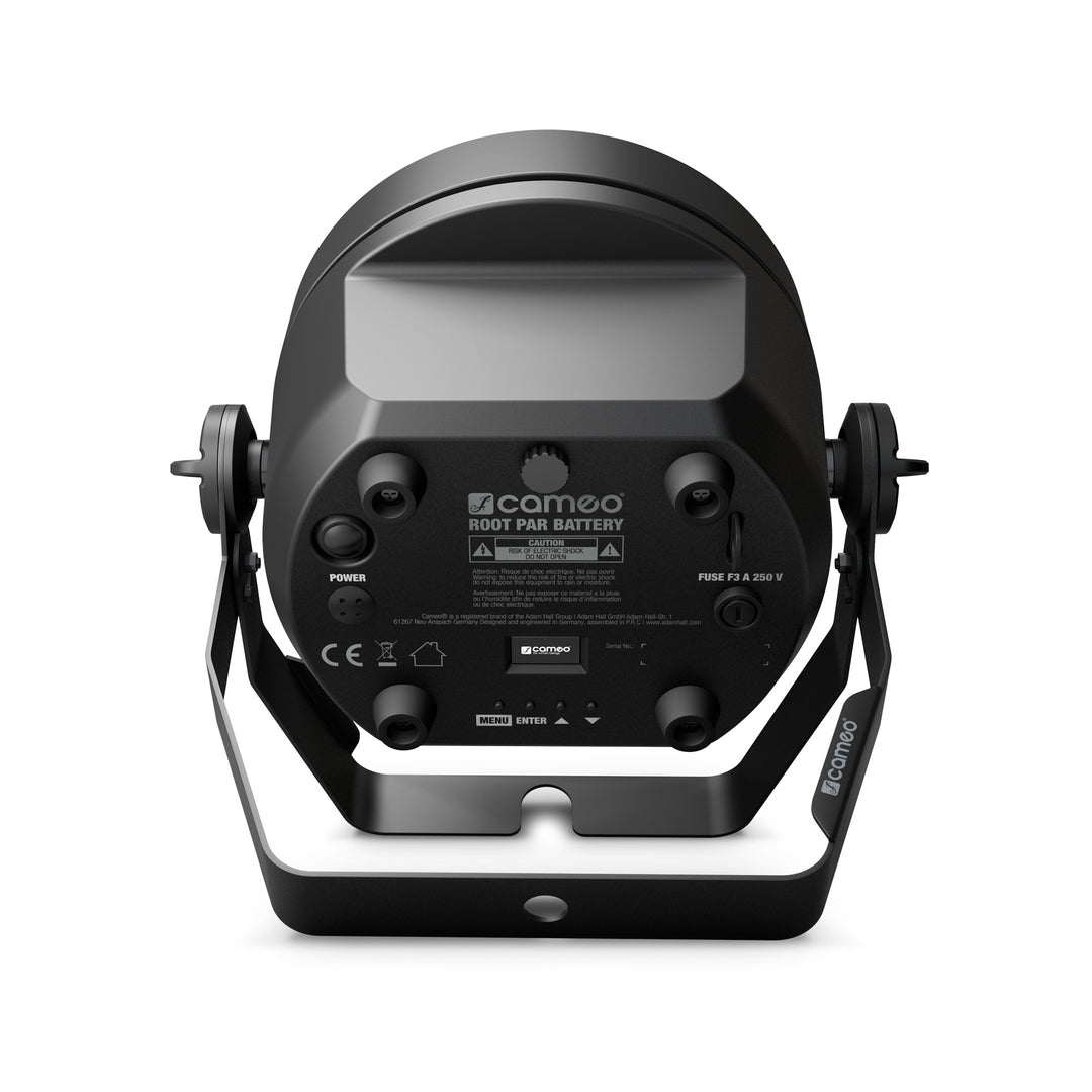 Cameo ROOT® PAR BATTERY - 5 × 4 W batteridrevet RGBW LED PAR-spotlight