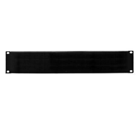 Perfex 19" 2U blindplade