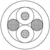 ProCab højttalerkabel BC rund 2 x 0,75 mm² 100 meter
