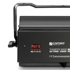 Cameo THUNDER® WASH 600 W - 3-i-1 strobe-, blinder- og wash-lys 648 x 0,2 W hvitt lys