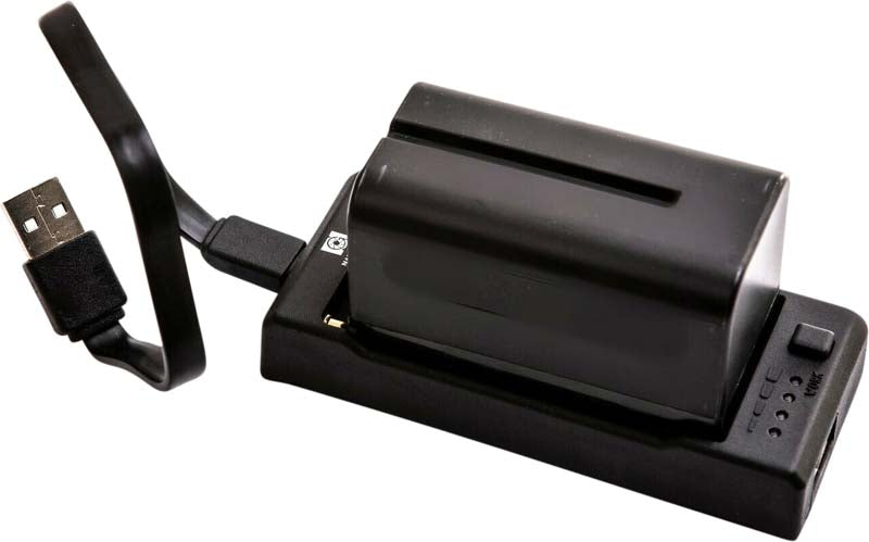 Nanlite CN-58 2-1 Lader for batterier av NP-type