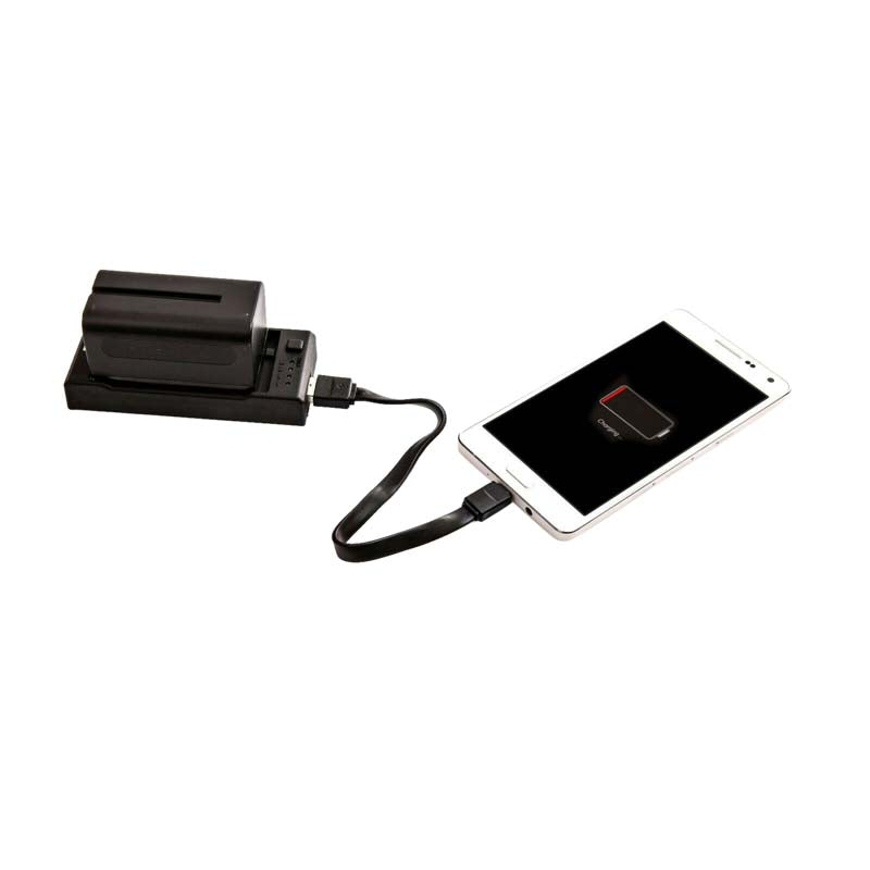 Nanlite CN-58 2-1 Lader for batterier av NP-type