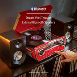 Crosley Powel CR6047A 7-i-1 Platespiller med Bluetooth, CD og radio