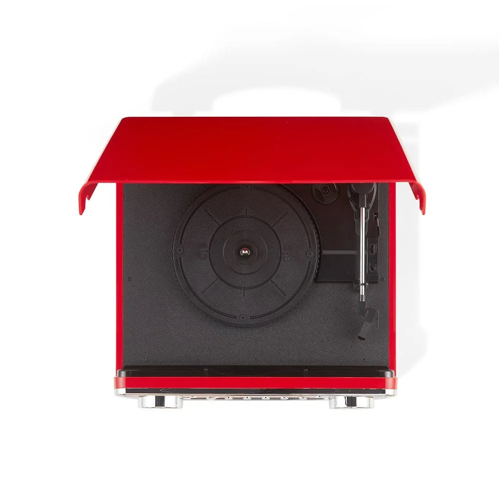 Crosley Powel CR6047A 7-i-1 Platespiller med Bluetooth, CD og radio