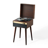 Crosley Jasper retro platespiller, Valnøtt