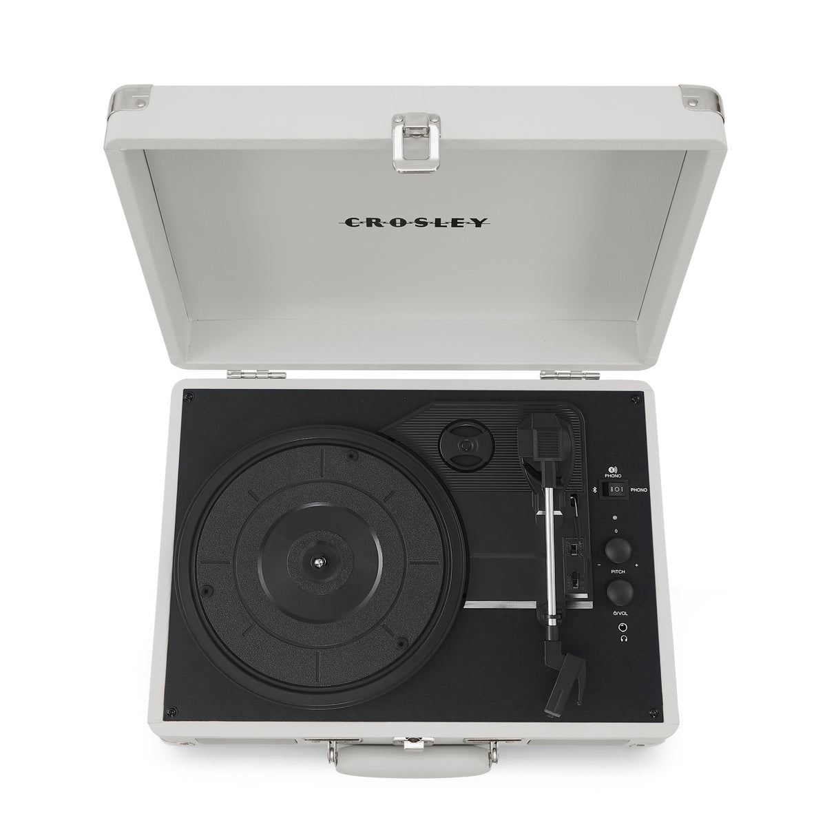 Crosley Cruiser Plus platespiller toveis Bluetooth (svart)