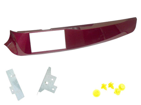 2-DIN ramme for Alfa Romeo Giulietta (rød)