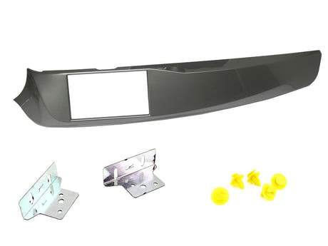 2-DIN ramme for Alfa Romeo Giulietta (sølv)