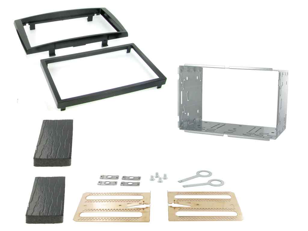 CT23PE04 2-DIN Ramme for Peugeot