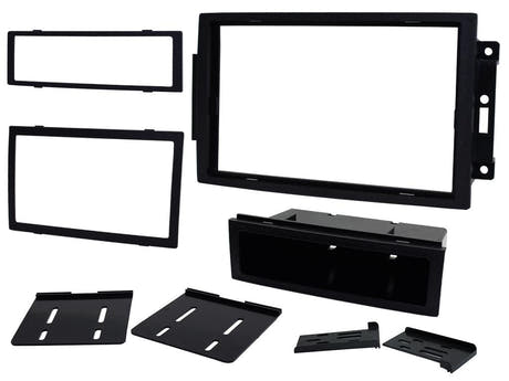 CT24CH06 2-DIN ramme for Chrysler, Dodge og Jeep