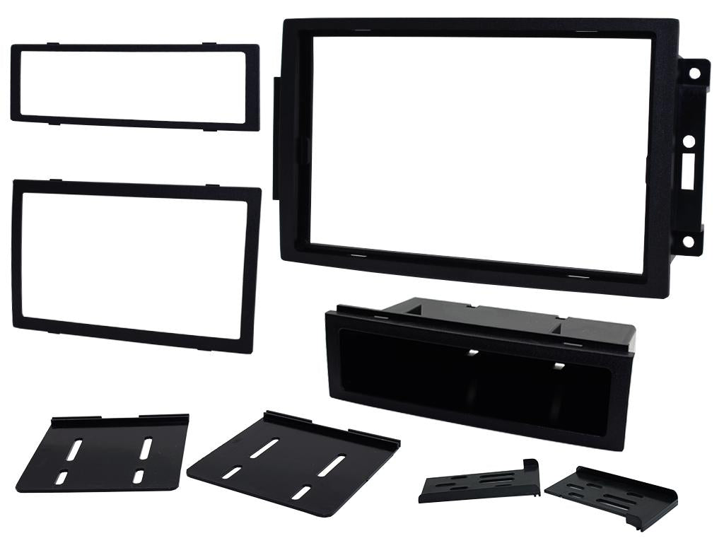 CT24CH06 2-DIN ramme for Chrysler, Dodge og Jeep