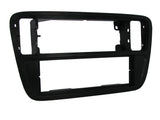 1-DIN KIT for Mii, Citigo og oppover (matt svart)