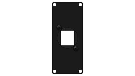 Caymon CASY106 1 plads, plade 1 x Keystone-adapter