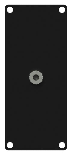 Caymon CASY136 1 plass, plate 1 x Minijack > 3-pin