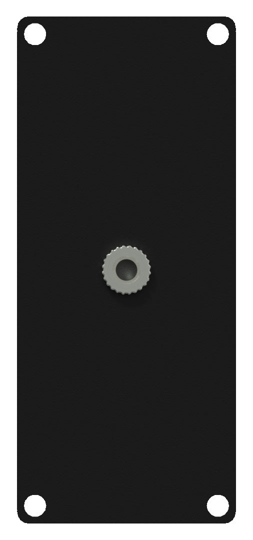 Caymon CASY136 1 plass, plate 1 x Minijack > 3-pin