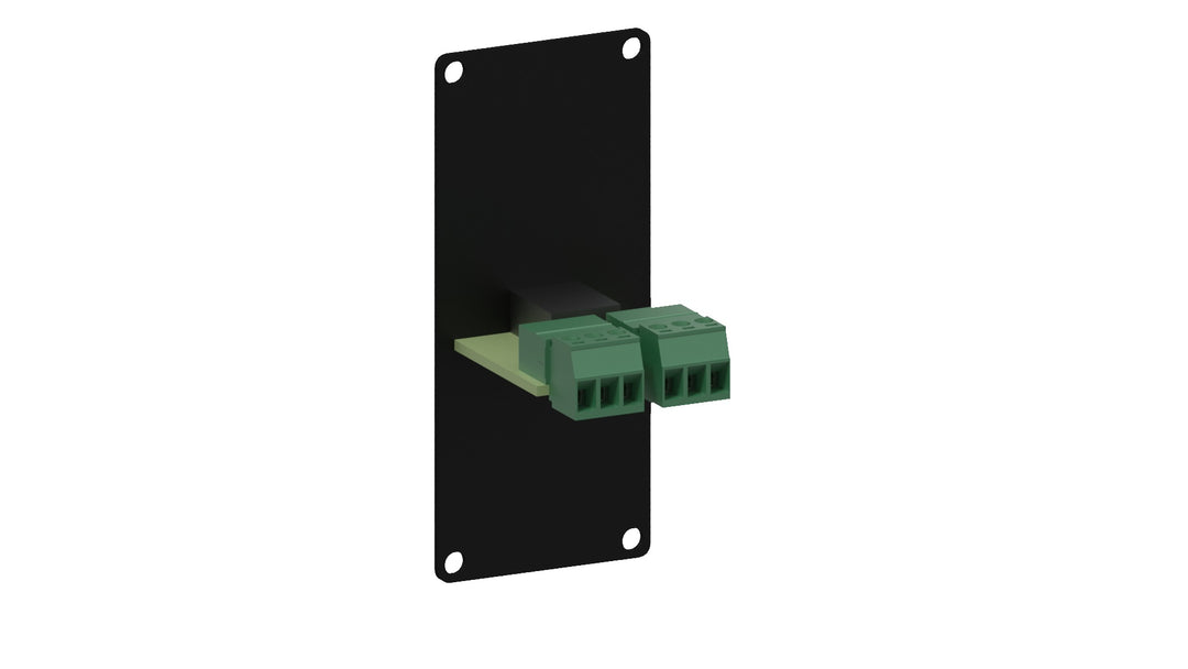 Caymon CASY136 1 plass, plate 1 x Minijack > 3-pin