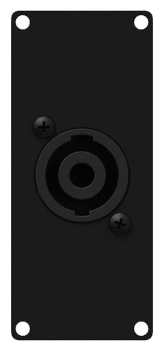 Caymon CASY141 1 plass, plate 1 x SpeakOn til 4-pin