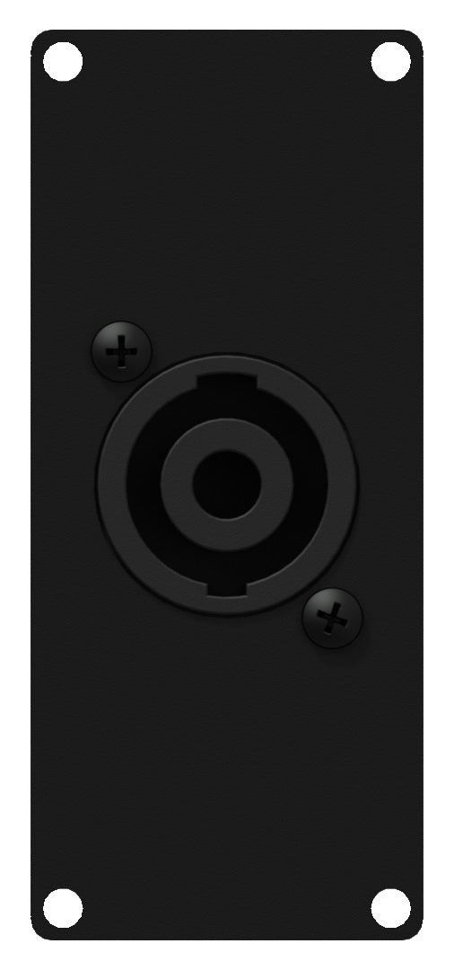 Caymon CASY141 1 plass, plate 1 x SpeakOn til 4-pin