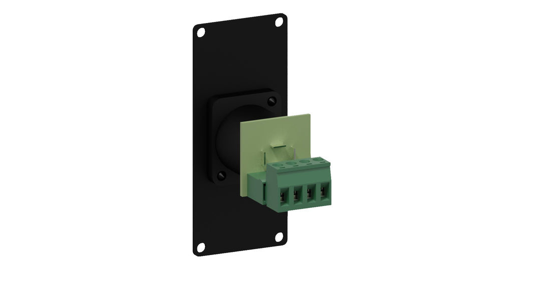 Caymon CASY141 1 plass, plate 1 x SpeakOn til 4-pin