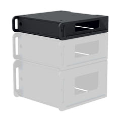 Caymon flightcase 19" innfellingsrack 2 enheter