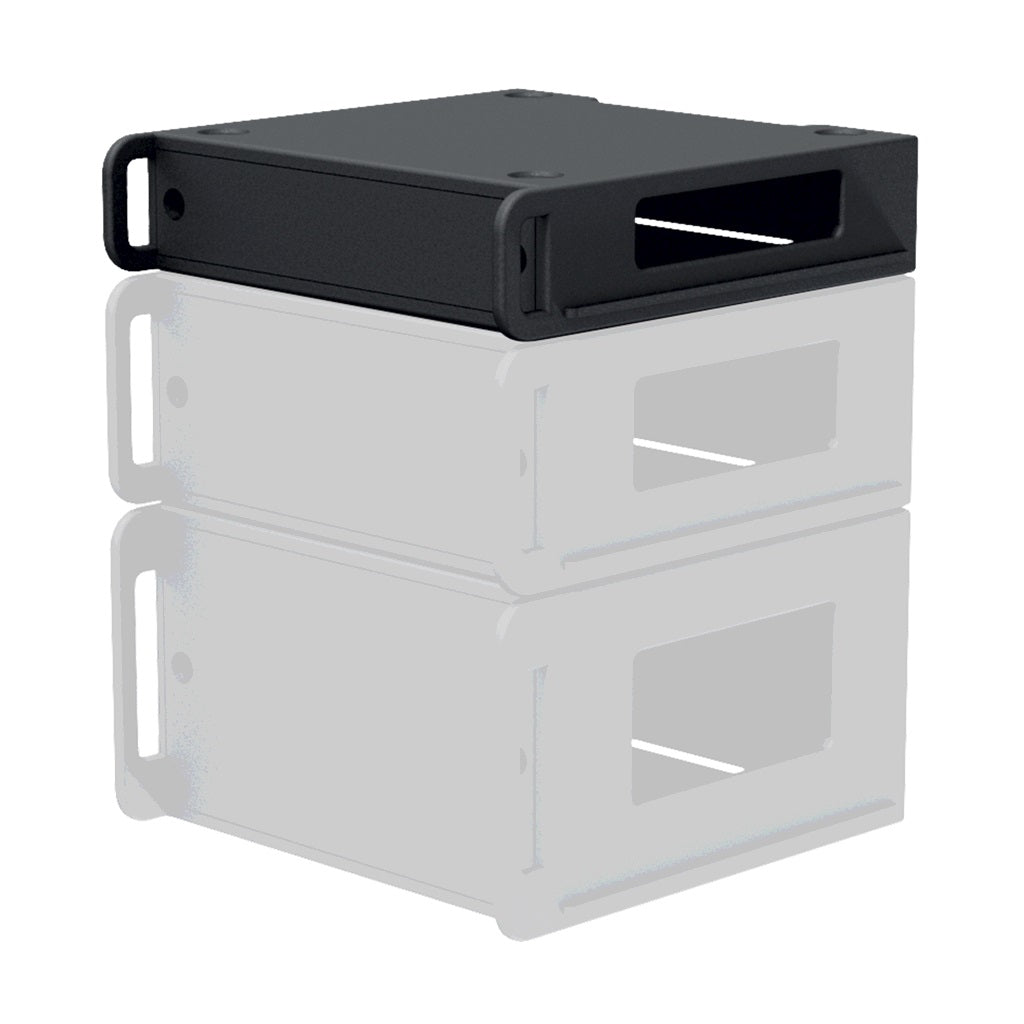 Caymon flightcase 19" innfellingsrack 2 enheter