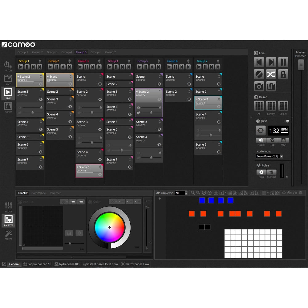 Cameo DVC PRO USB-DMX- Interface inkl. Programvare