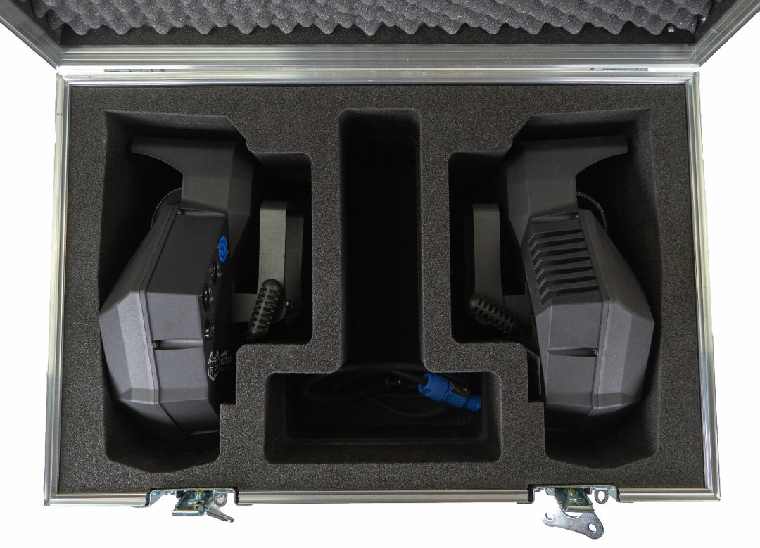 Case-It Flightcase til 2 stk. Eurolite Cat-80