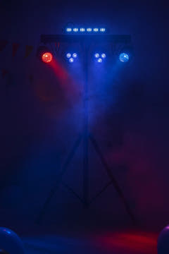 Marconi Castor Party Lyspakke (vask, strobe, UV, ball)