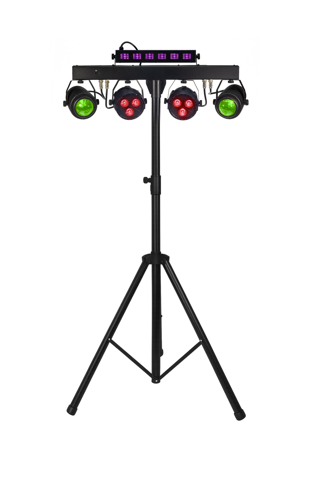Marconi Castor Party Lyspakke (vask, strobe, UV, ball)