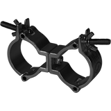 Dobbelt Swivel Clamp (svart, 50 mm, 100 kg)