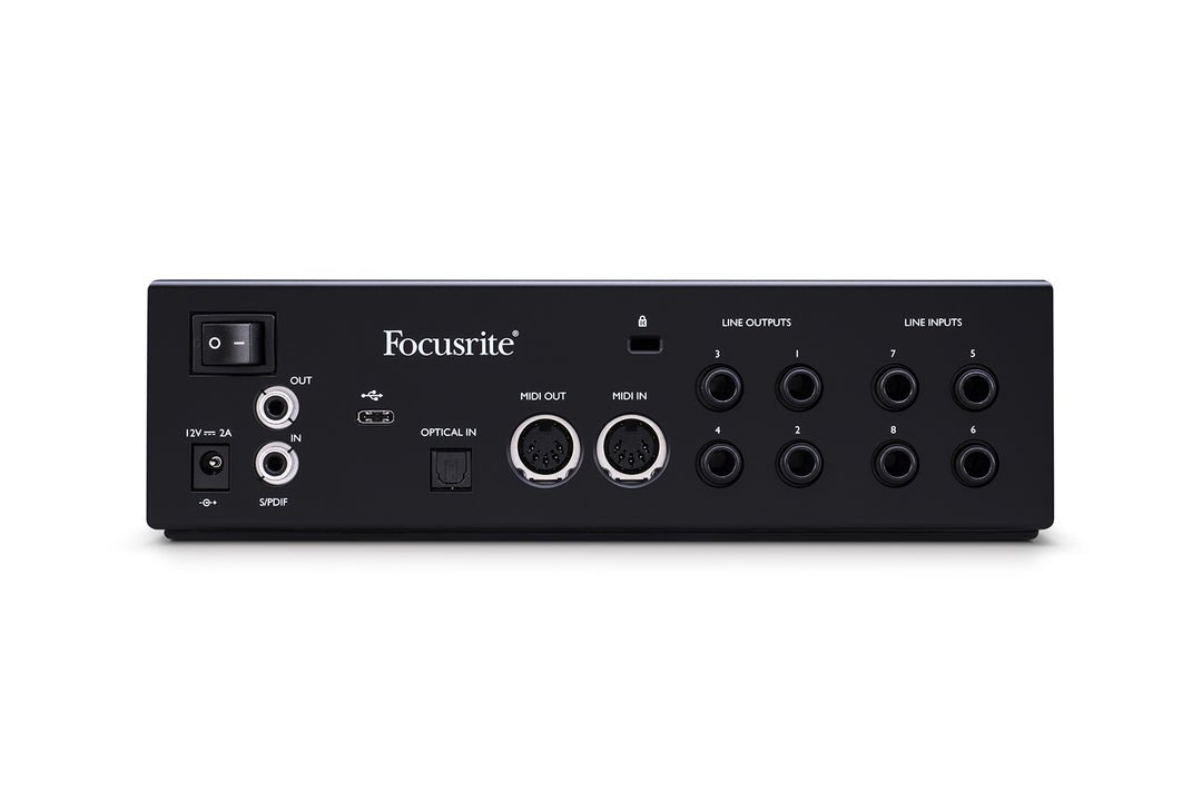 Focusrite Clarett + 4Pre USB-lydkort